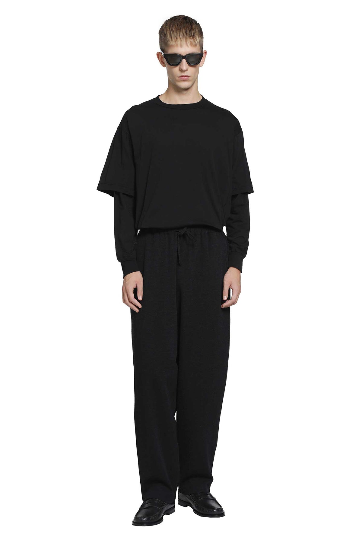COMOLI THIN Cotton Layered T-Shirt man