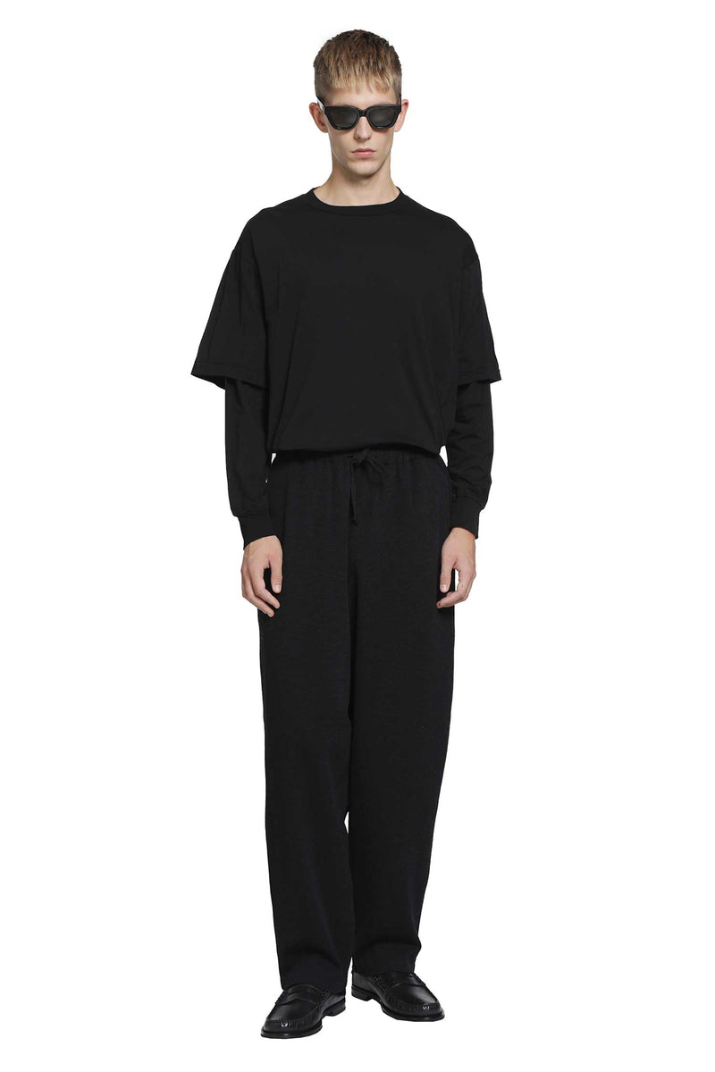 COMOLI THIN Cotton Layered T-Shirt man