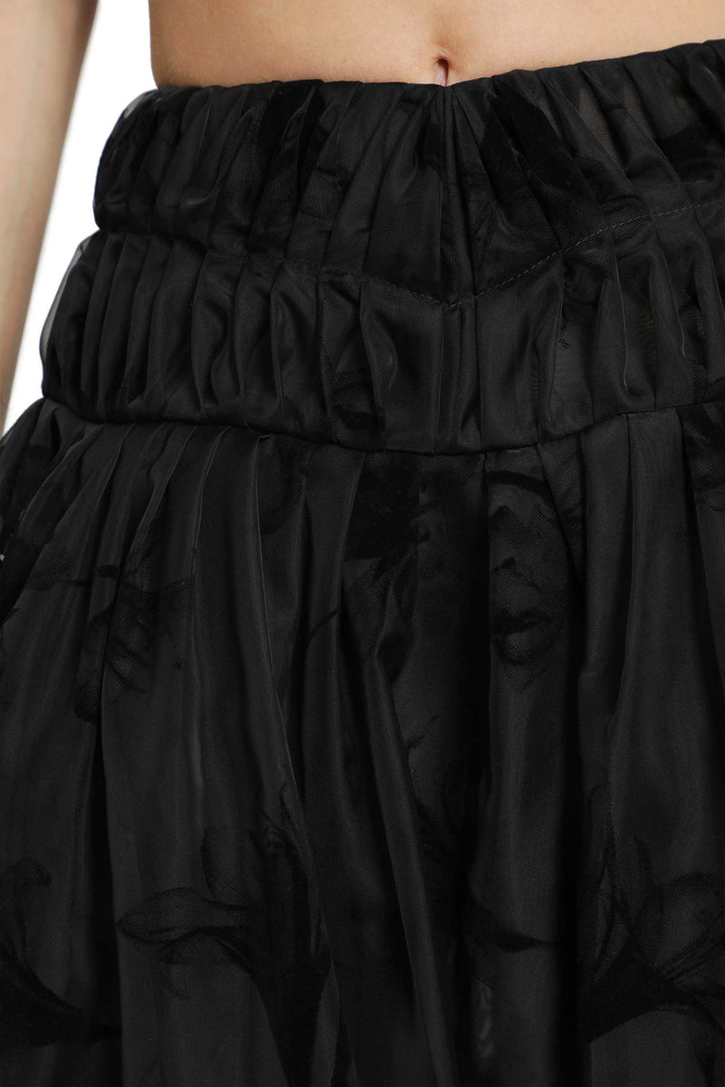 PAULINE DUJANCOURT Rebecca Hazy Organza Skirt woman