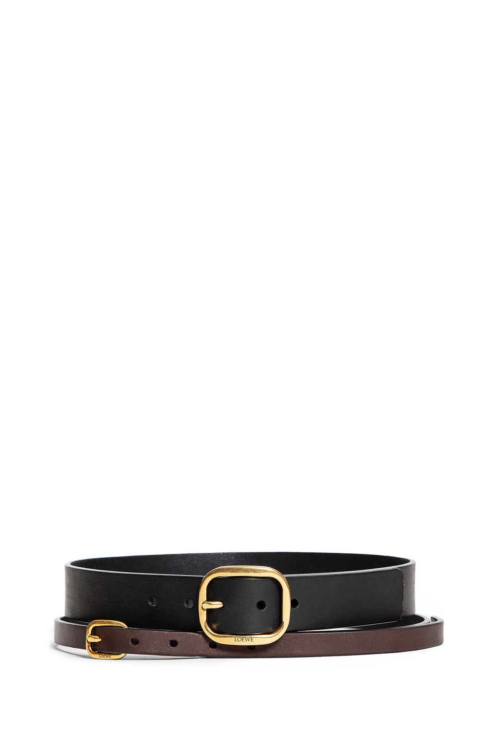 LOEWE WOMAN BLACK BELTS