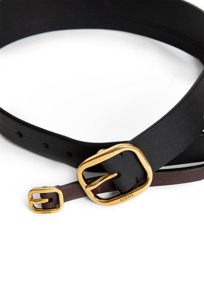 LOEWE WOMAN BLACK BELTS