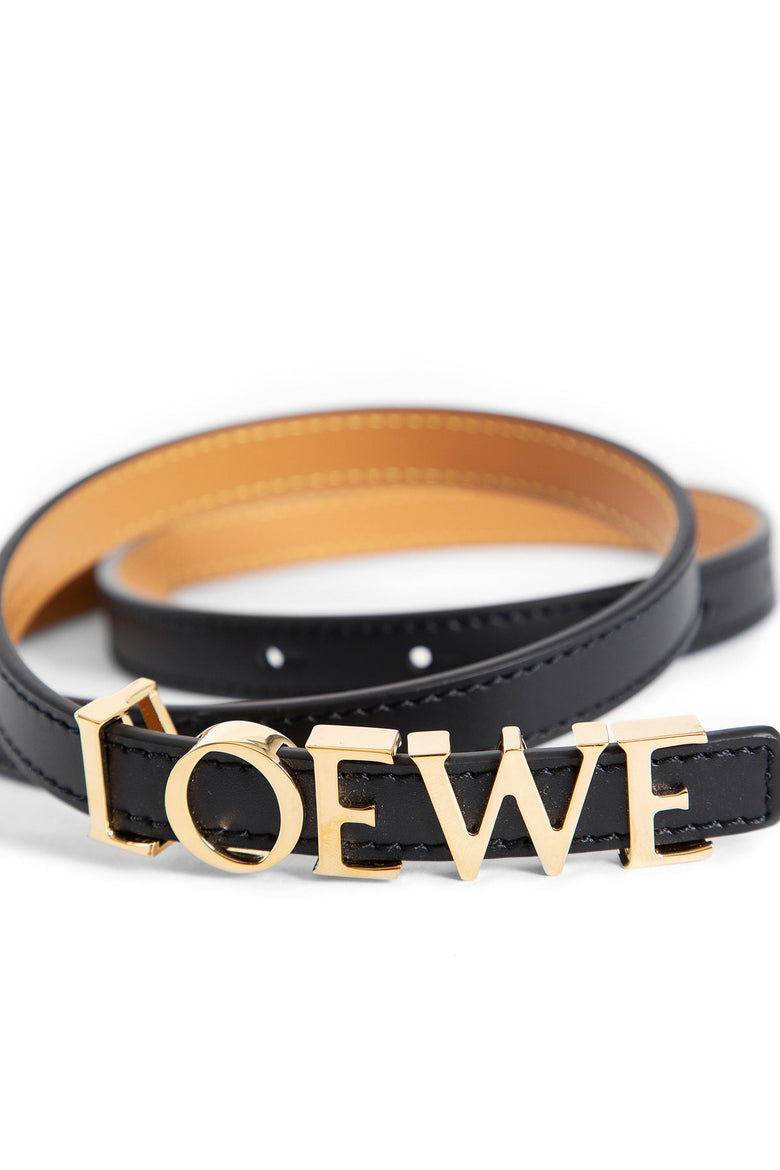 LOEWE WOMAN BLACK BELTS