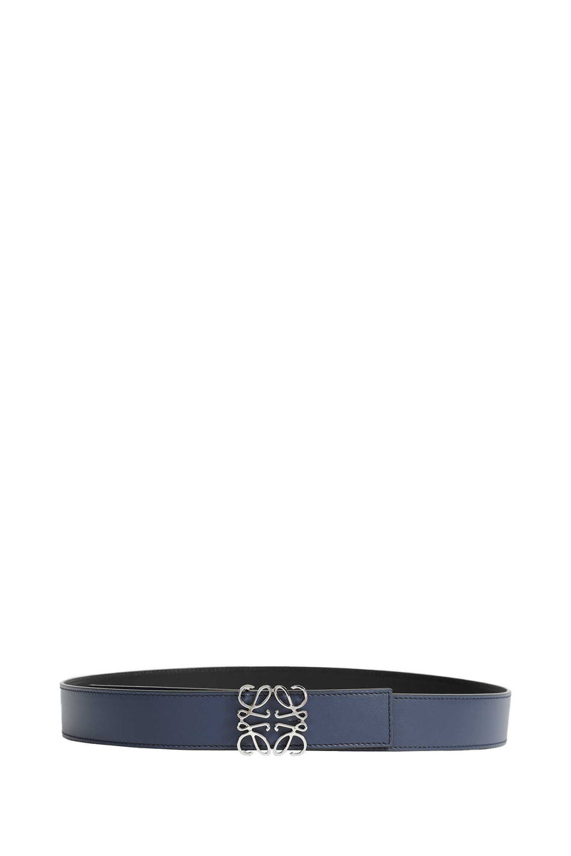 LOEWE Leather Reversible Anagram Belt man
