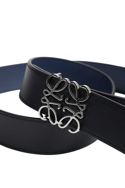 Leather Reversible Anagram Belt