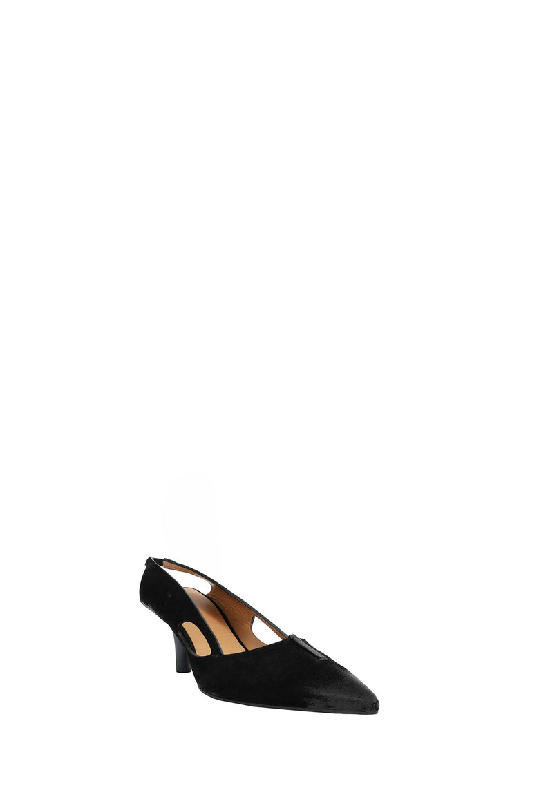 
              CAPASA Velour Slingback Pumps woman
            