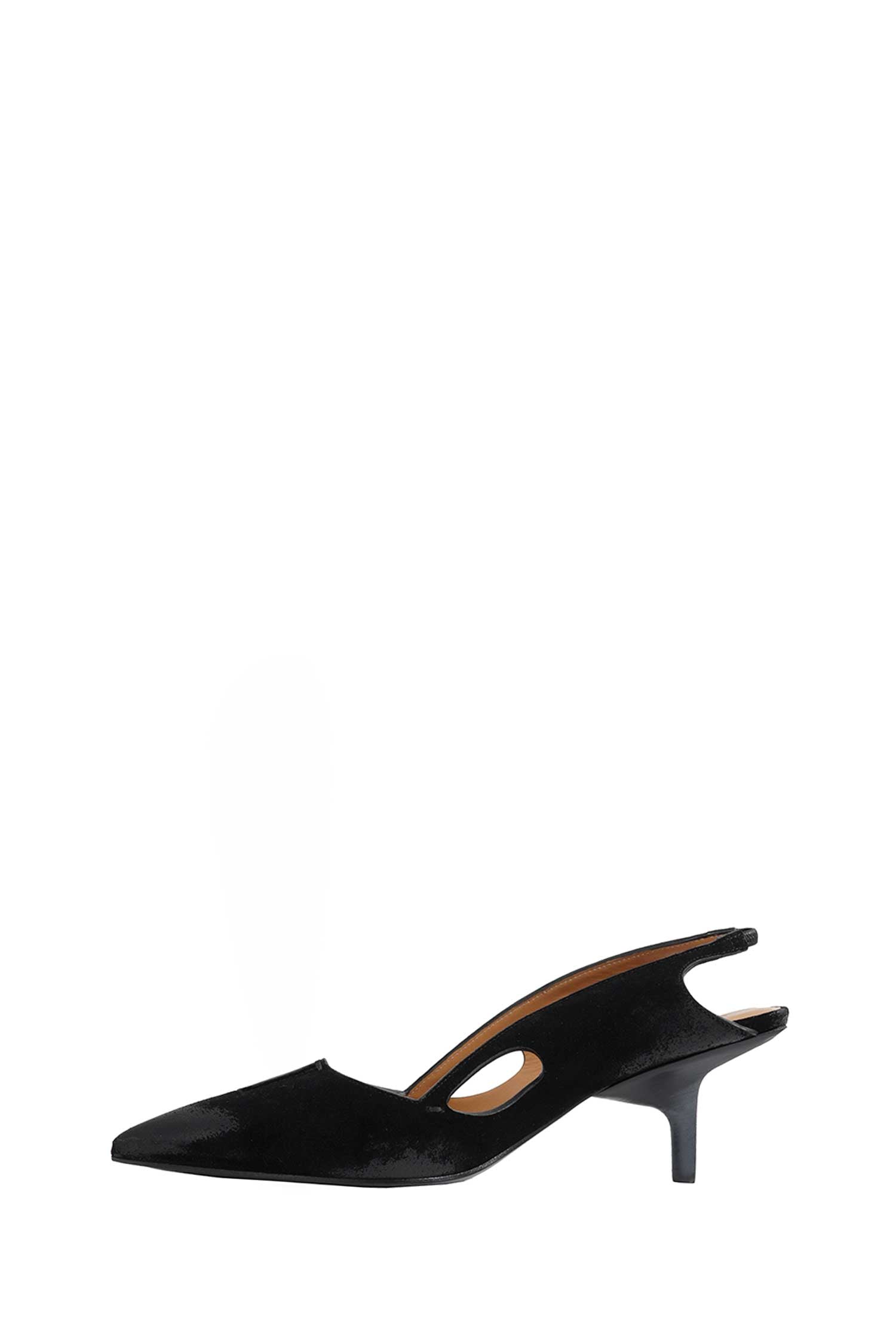 CAPASA Velour Slingback Pumps woman