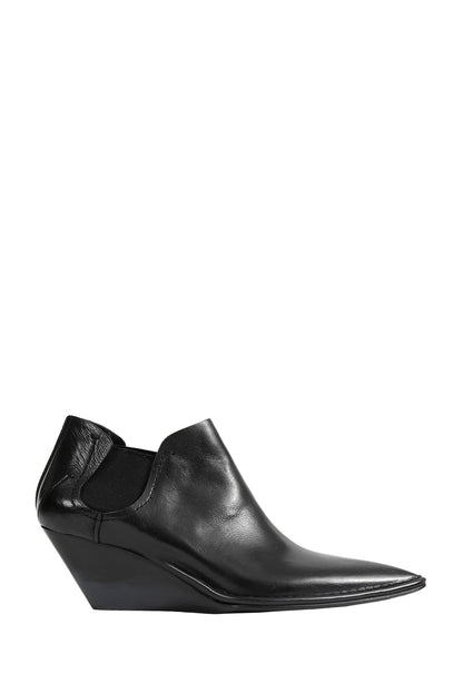 Low-cut Leather Ankle Boots