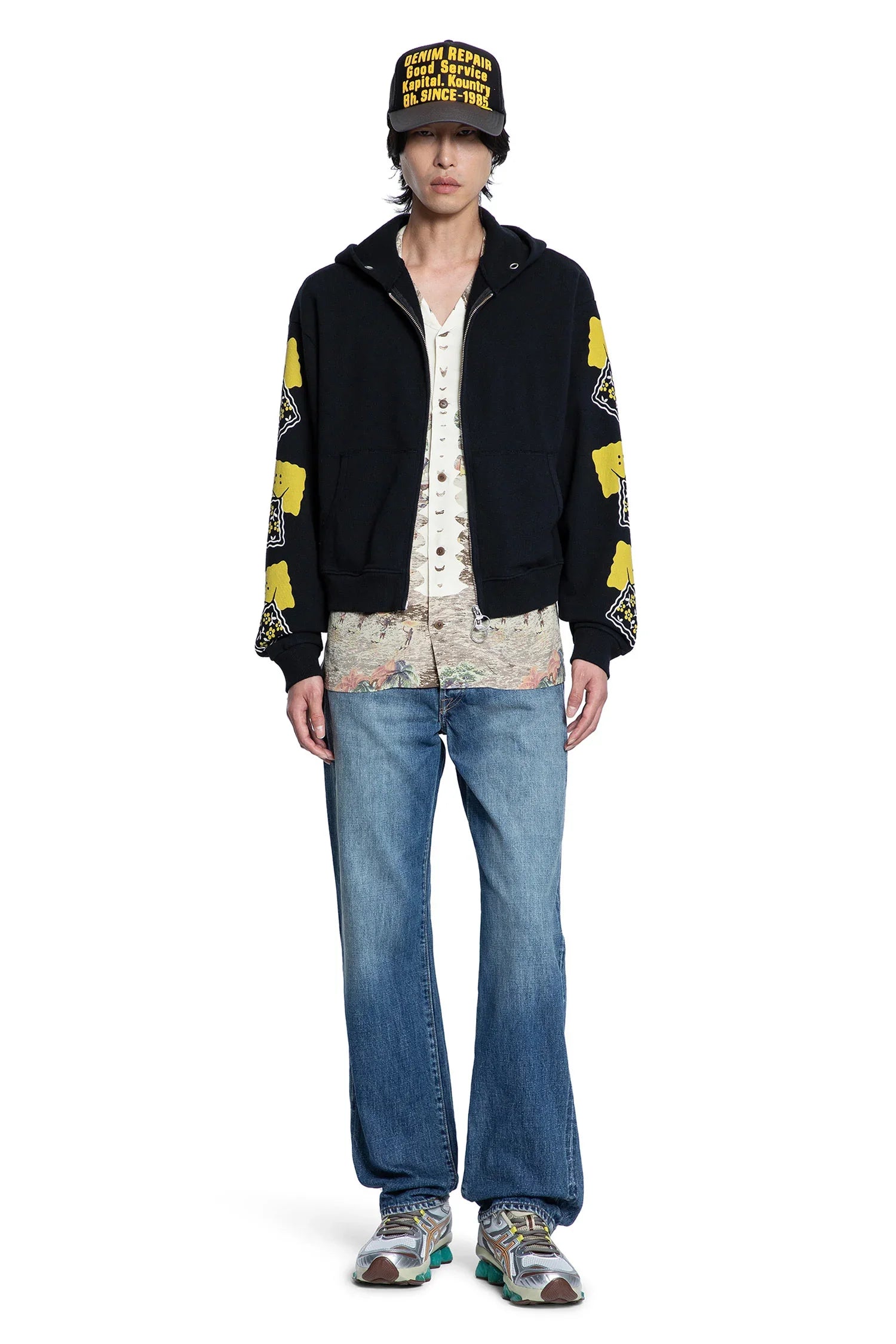 KAPITAL MAN BROWN SHIRTS - Antonioli.eu