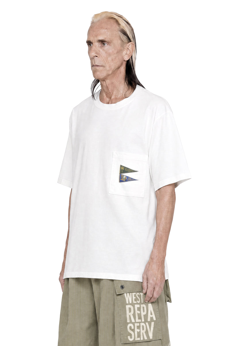 KAPITAL 20/-Jersey PENNANT T (3 Flags) man
