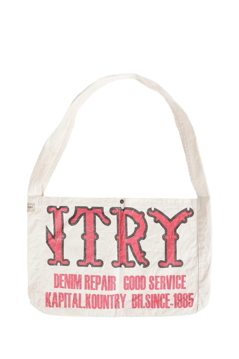 
              KAPITAL Kountry Factory Book Bag man
            