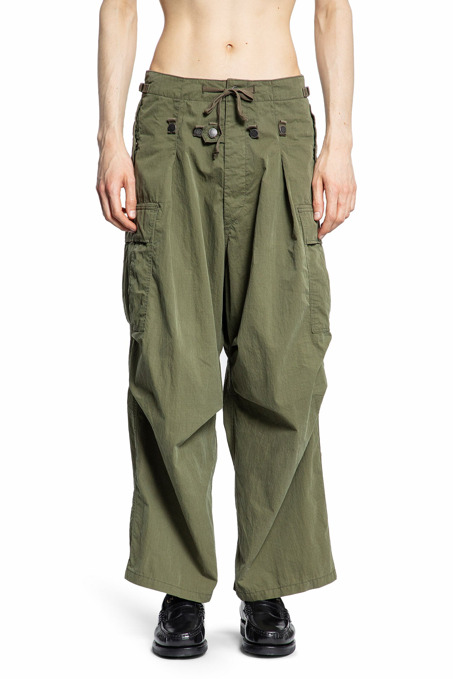 KAPITAL MAN GREEN TROUSERS