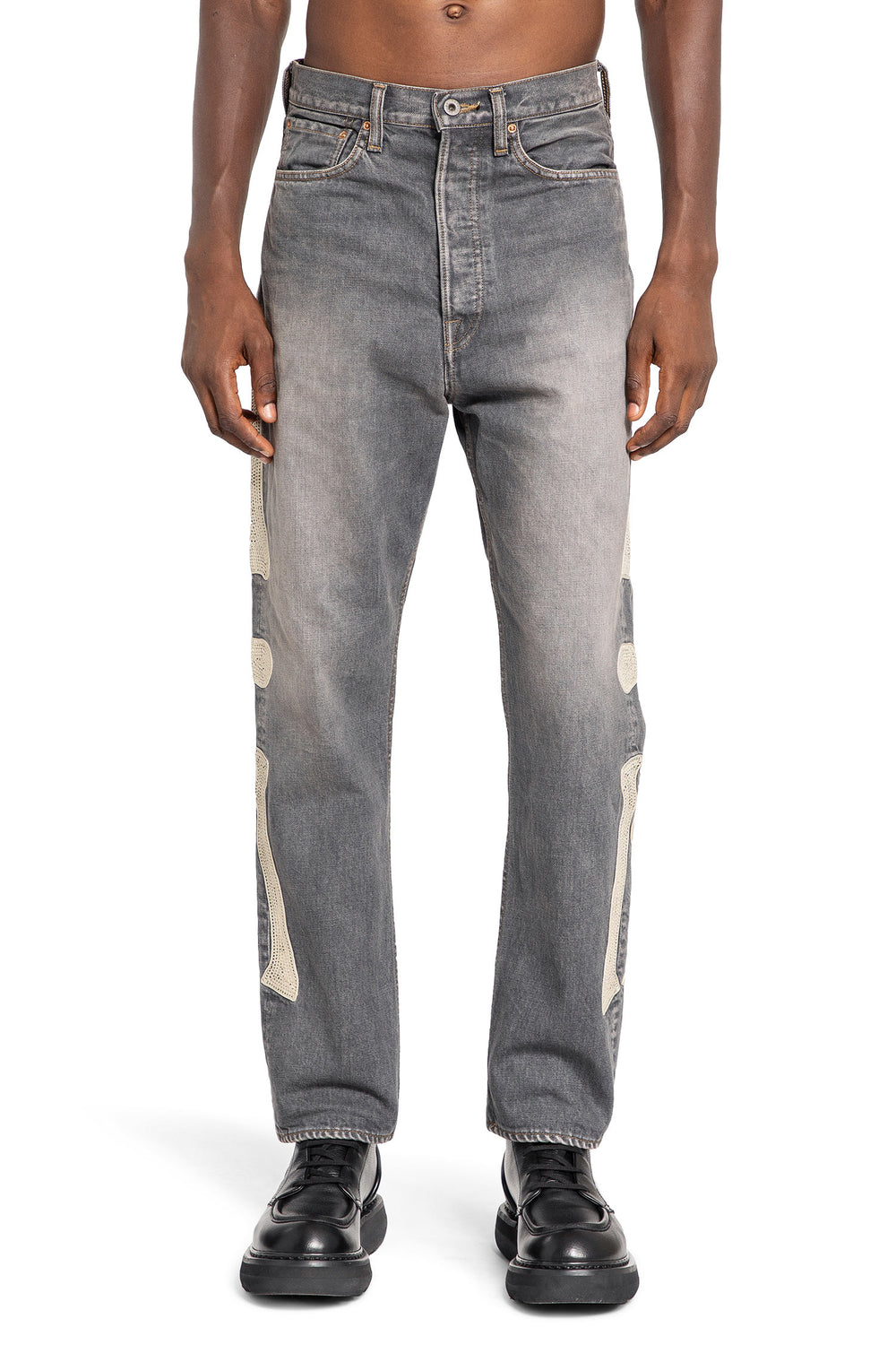 KAPITAL MAN GREY JEANS