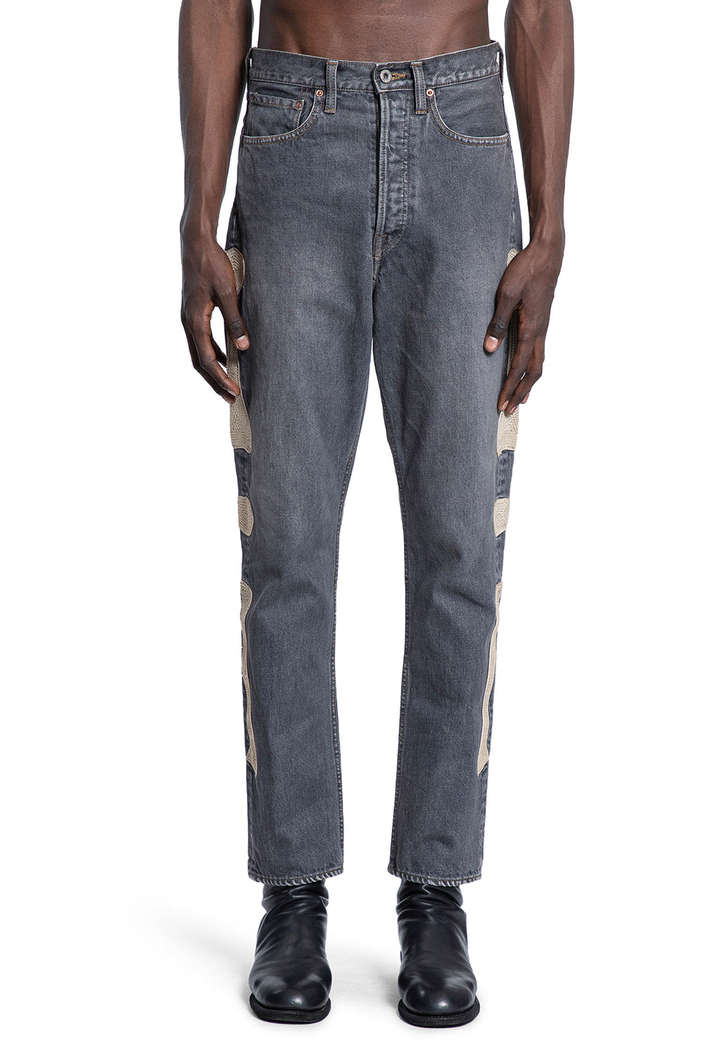 KAPITAL MAN GREY JEANS