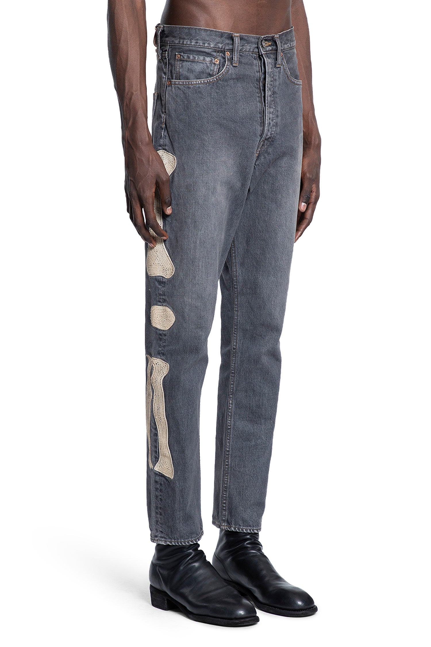 KAPITAL MAN GREY JEANS