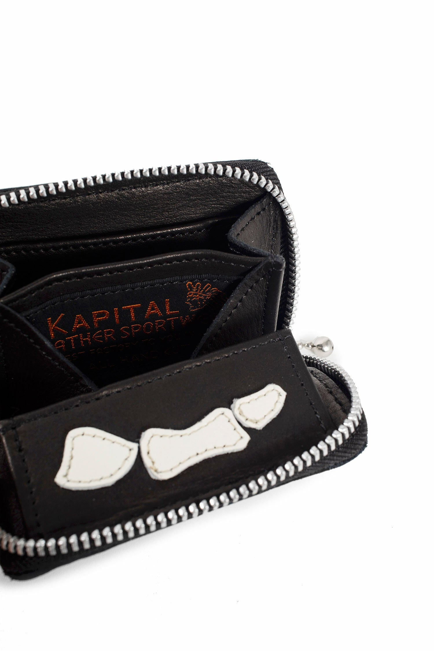 KAPITAL MAN BLACK&WHITE WALLETS & CARDHOLDERS