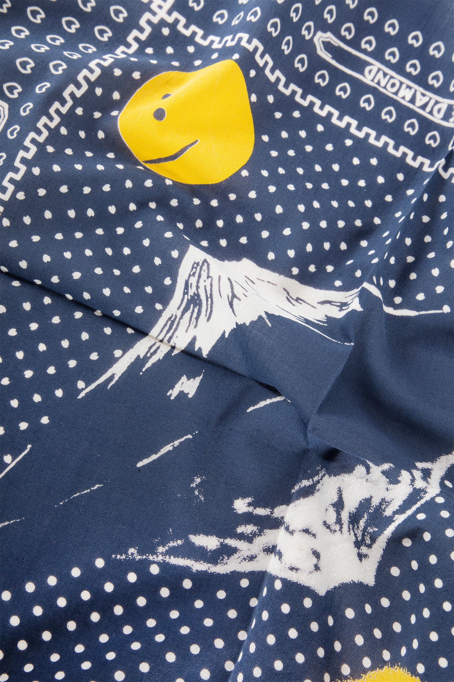 KAPITAL Fastcolor Selvedge Bandanna man