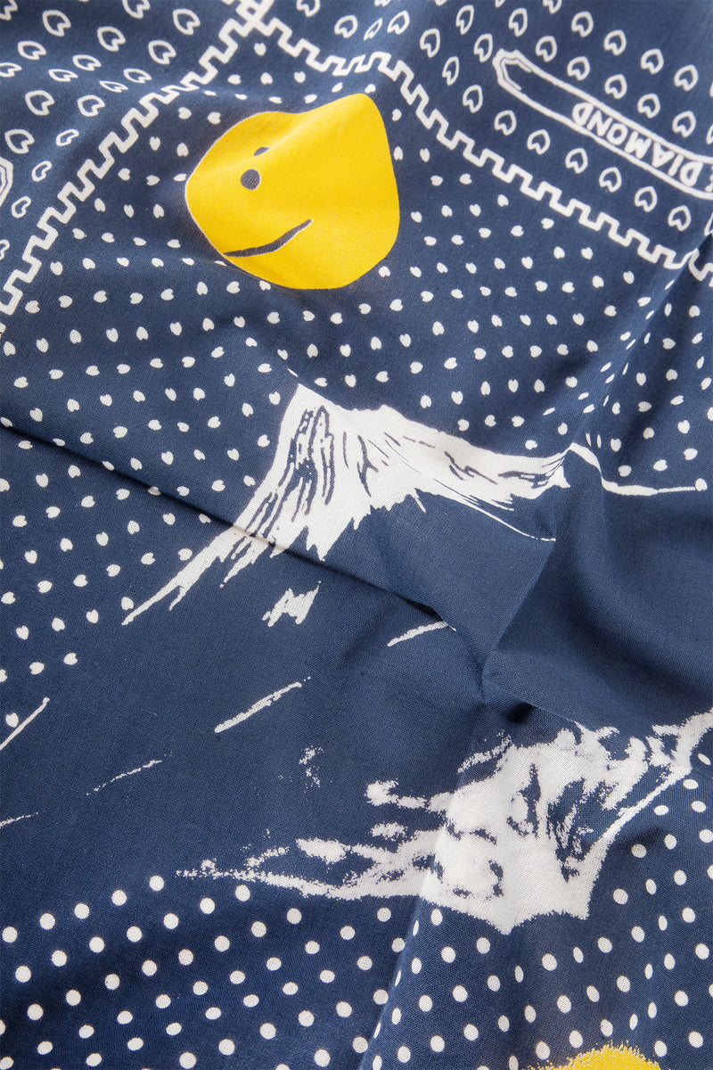 KAPITAL Fastcolor Selvedge Bandanna man