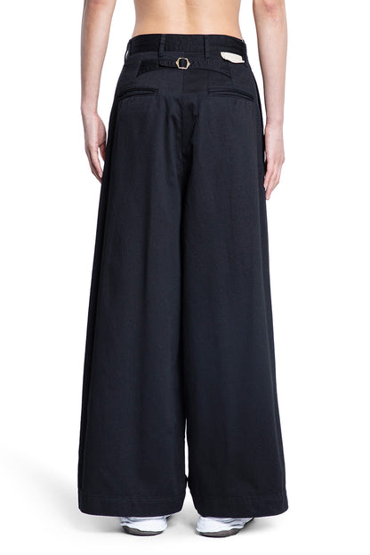 KAPITAL MAN BLACK TROUSERS