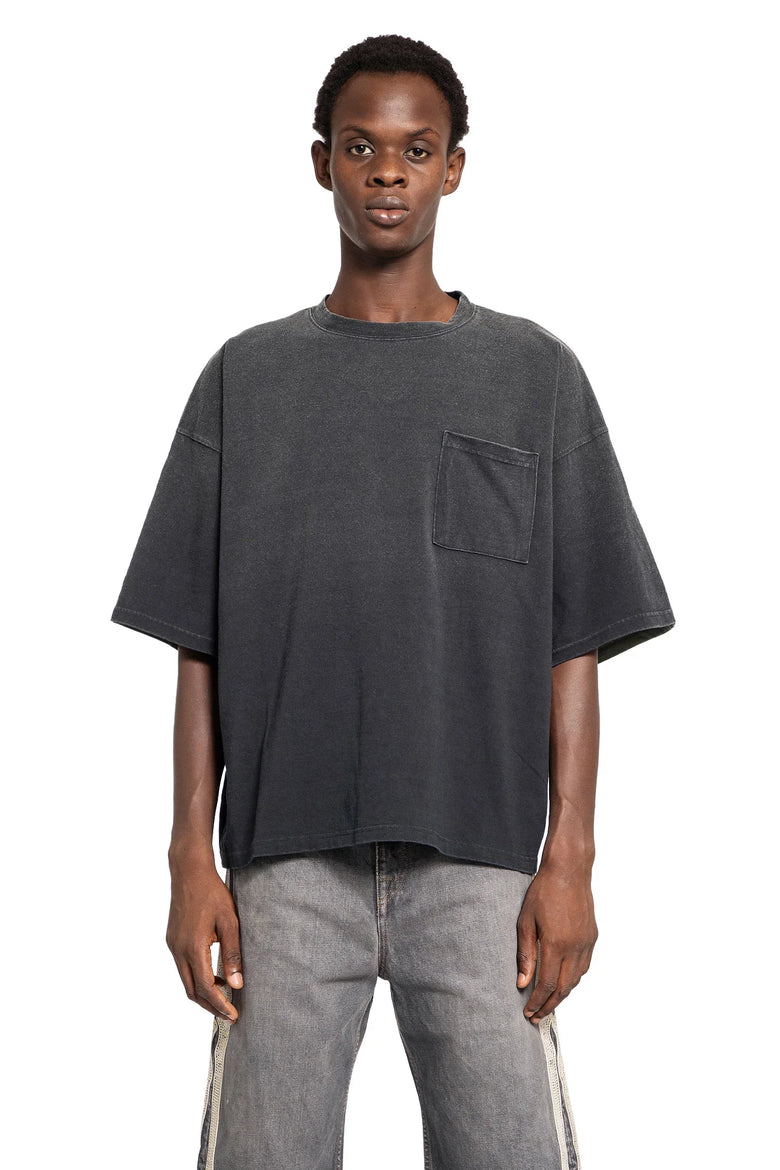 KAPITAL Jersey 2tones big Pocket (bone) t-shirt man