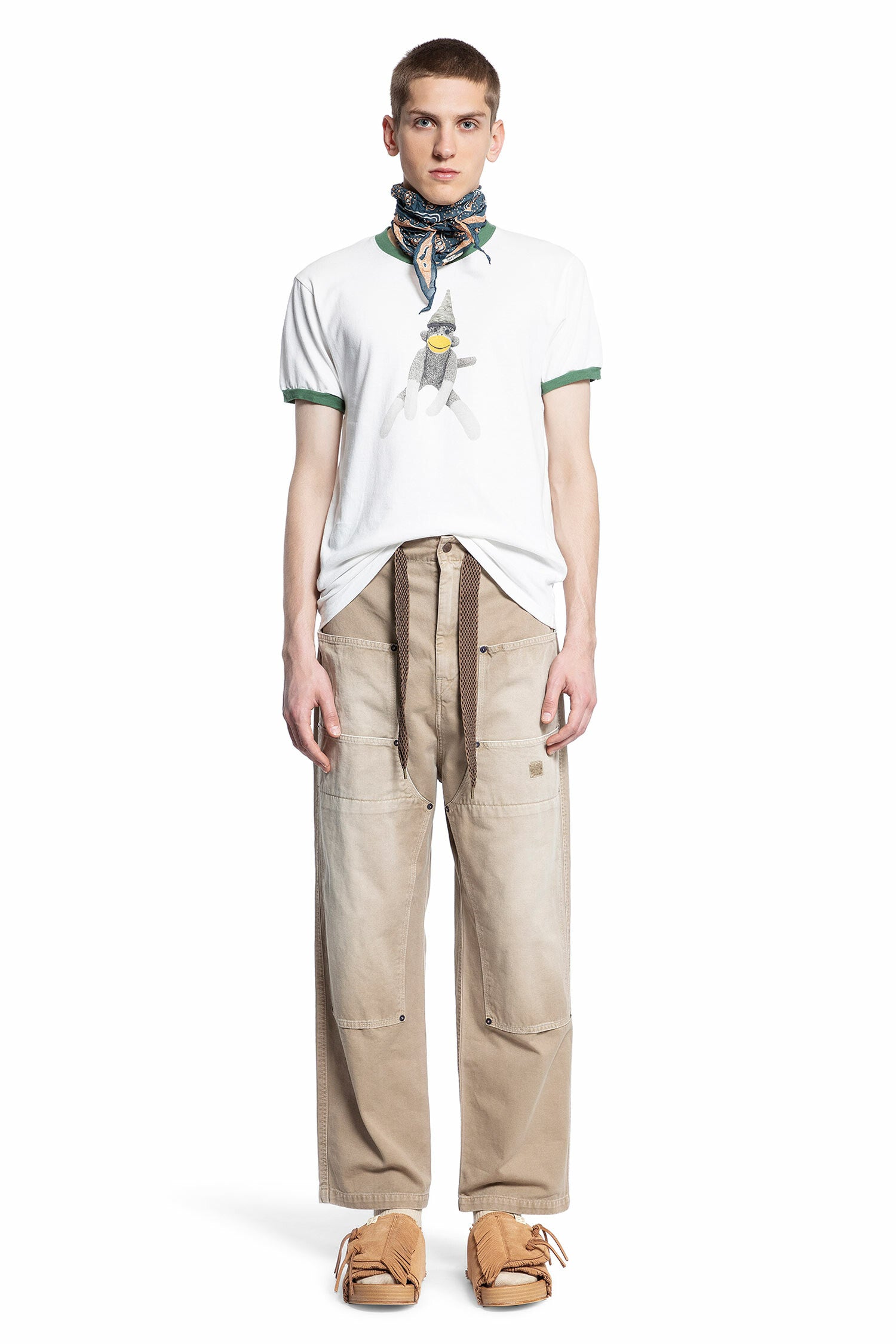 KAPITAL MAN BEIGE TROUSERS