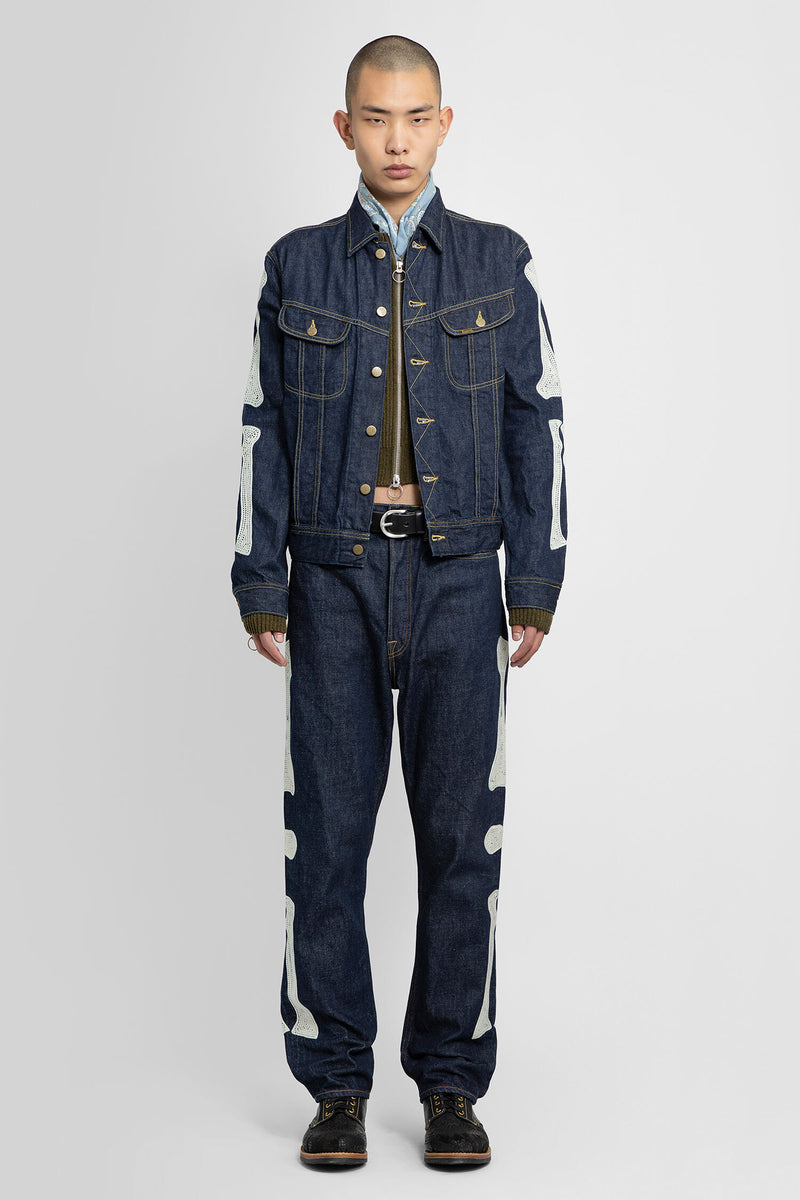 KAPITAL MAN BLUE JACKETS - KAPITAL - JACKETS | Antonioli