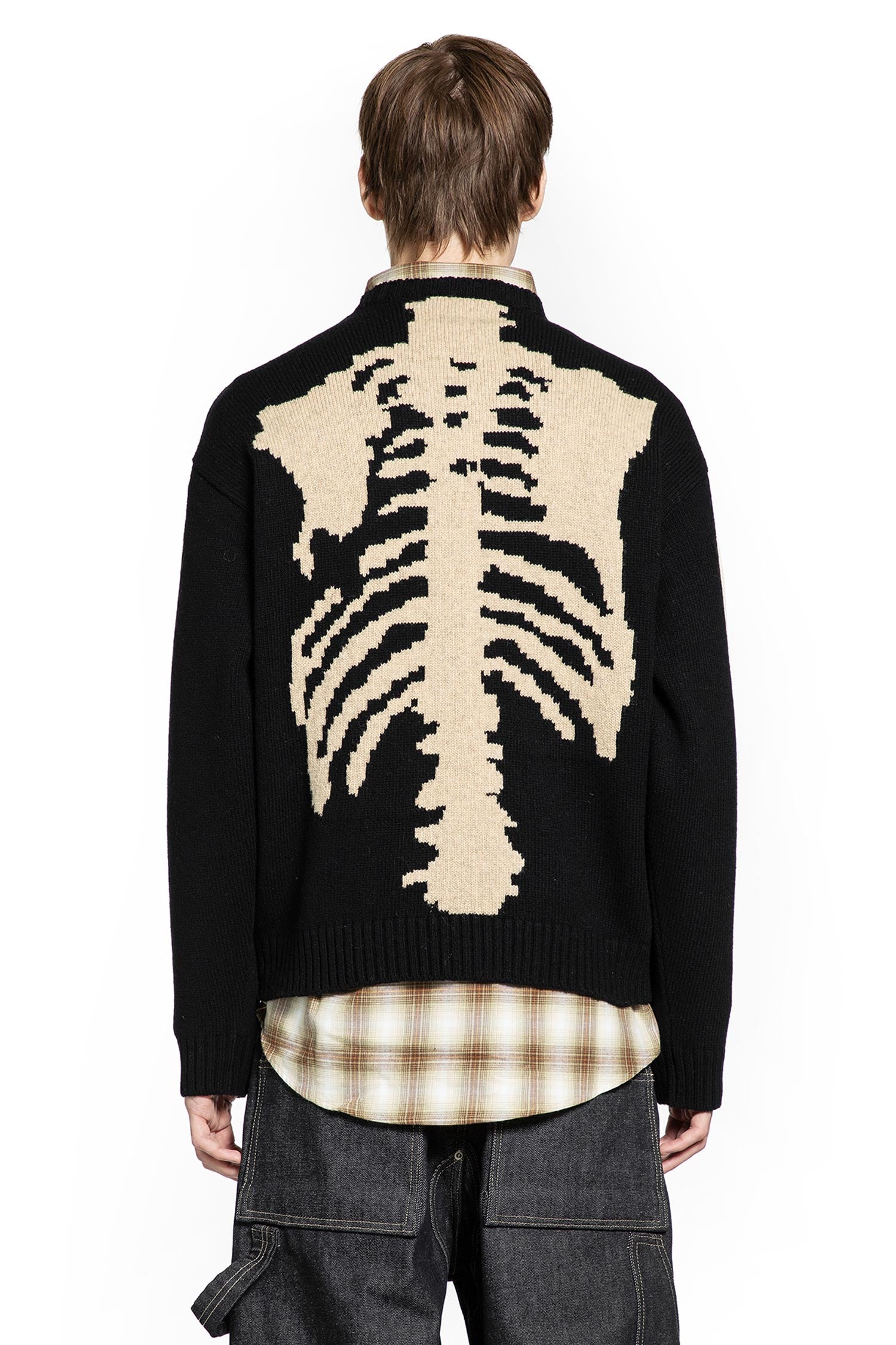 5G Wool Bone Sweater