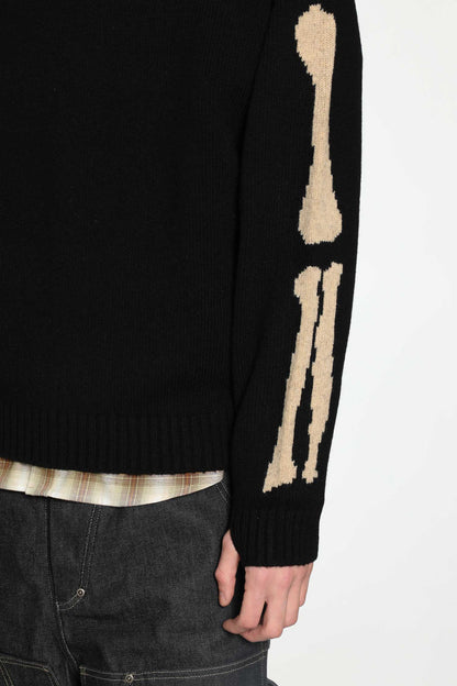 5G Wool Bone Sweater