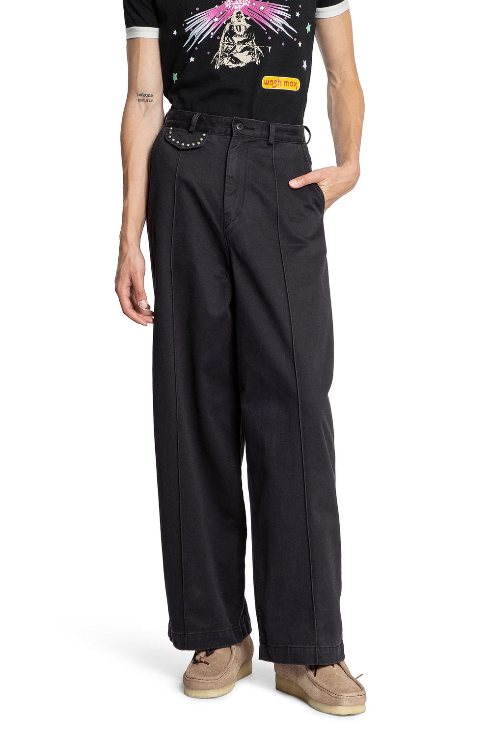 KAPITAL Chino Boogie Day Baggy Pants man