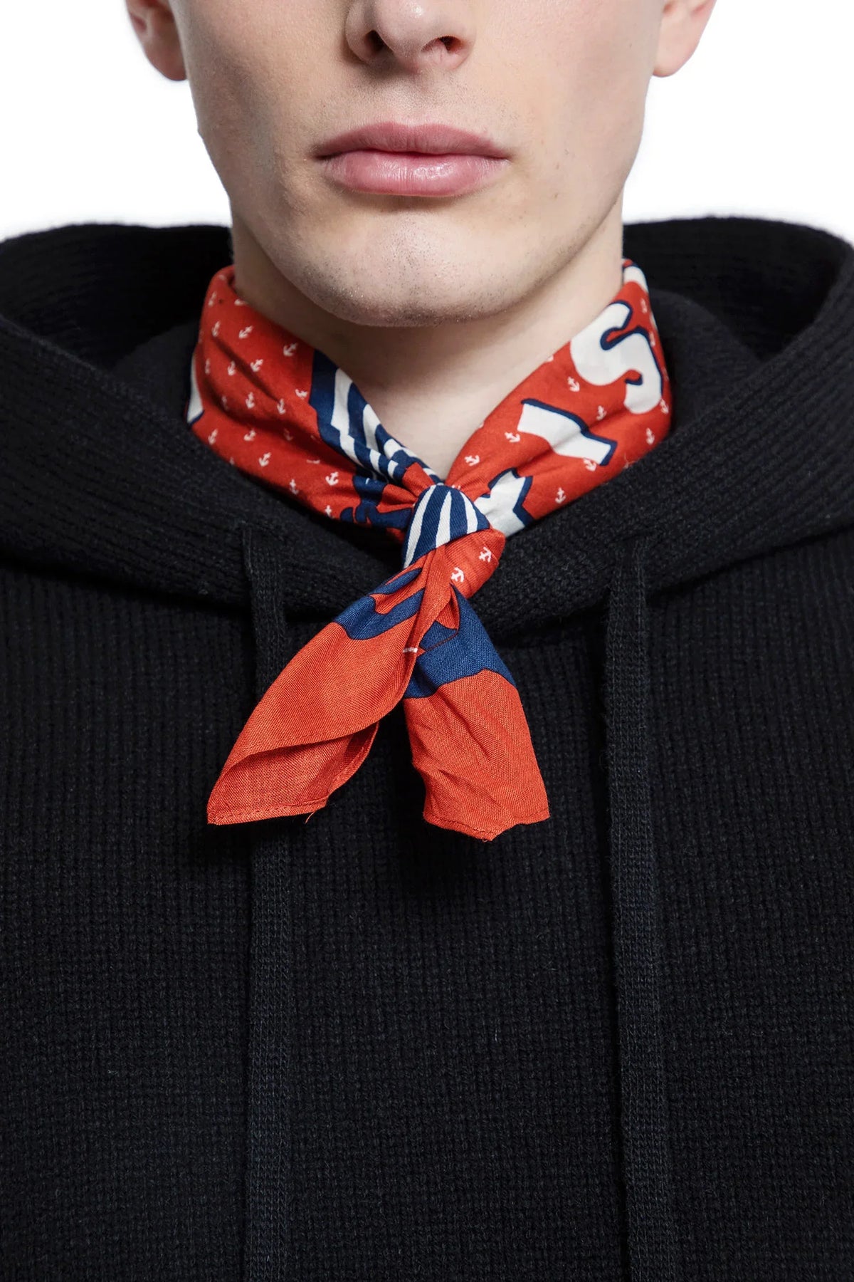 KAPITAL MAN RED SCARVES - Antonioli.eu