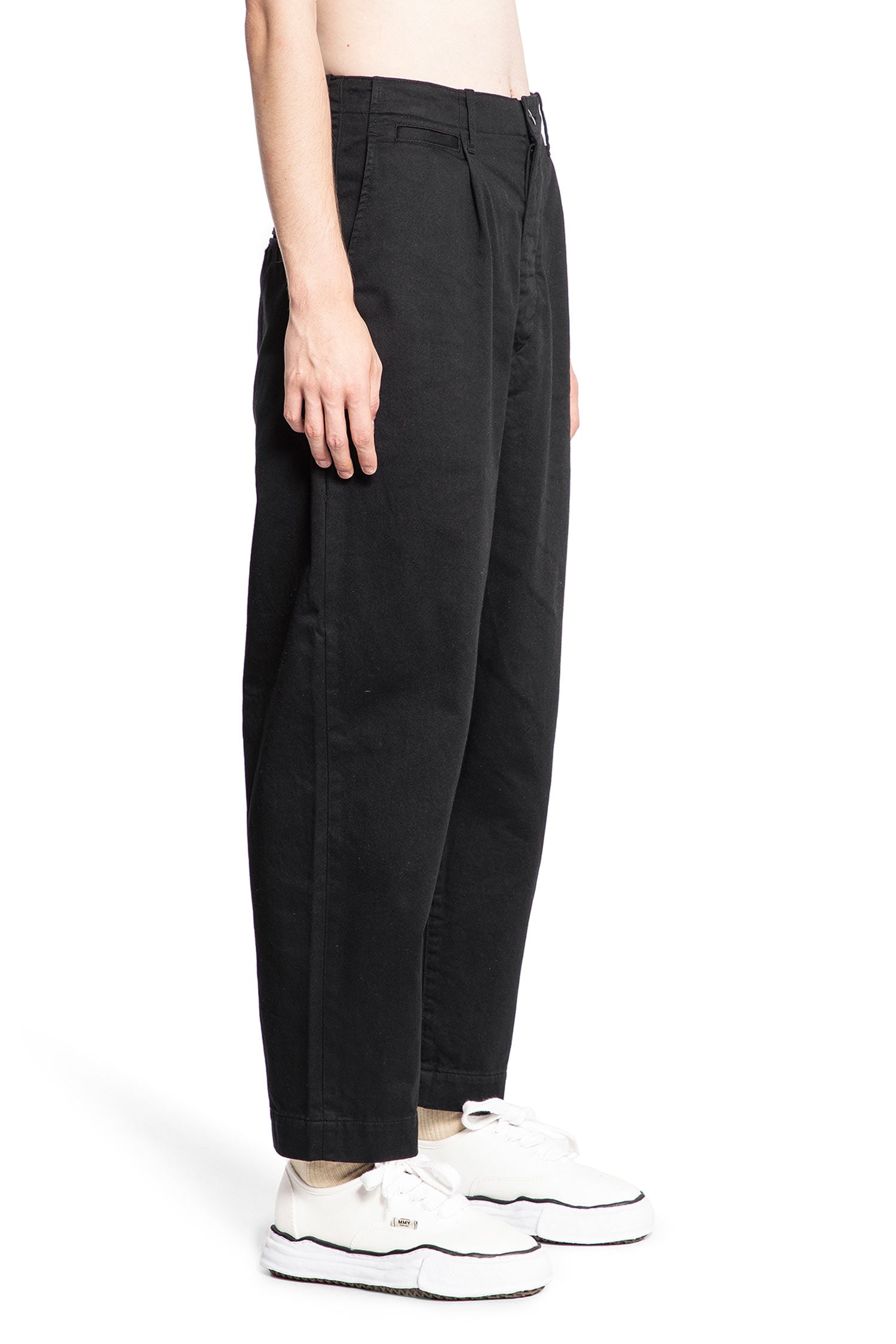 KAPITAL MAN BLACK TROUSERS