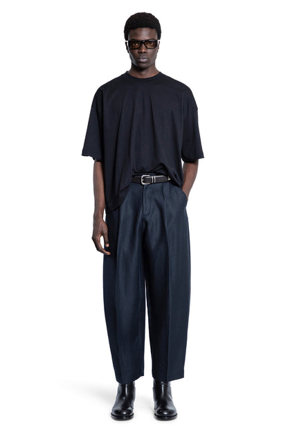 STUDIO NICHOLSON MAN BLUE TROUSERS