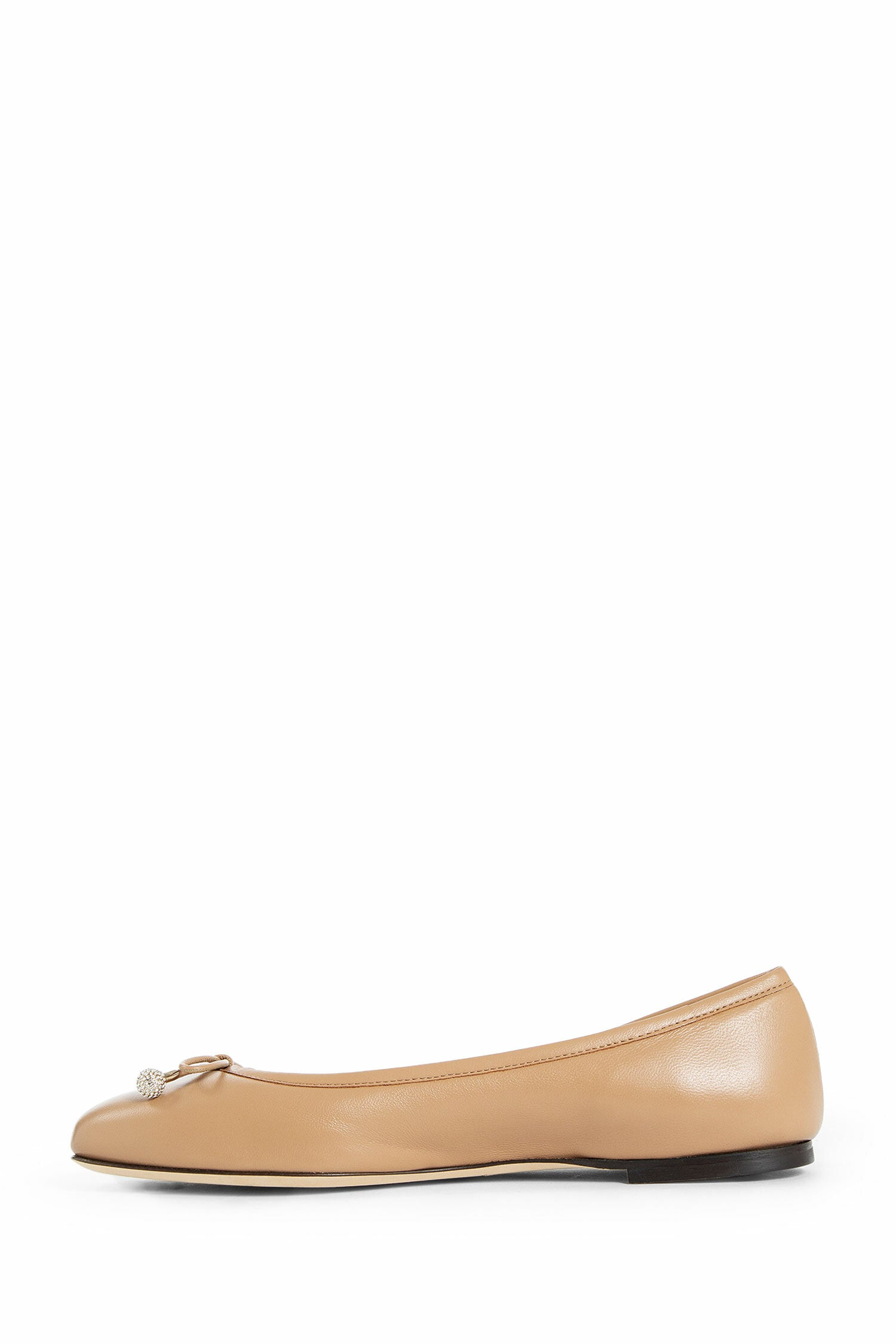 JIMMY CHOO WOMAN BEIGE FLATS