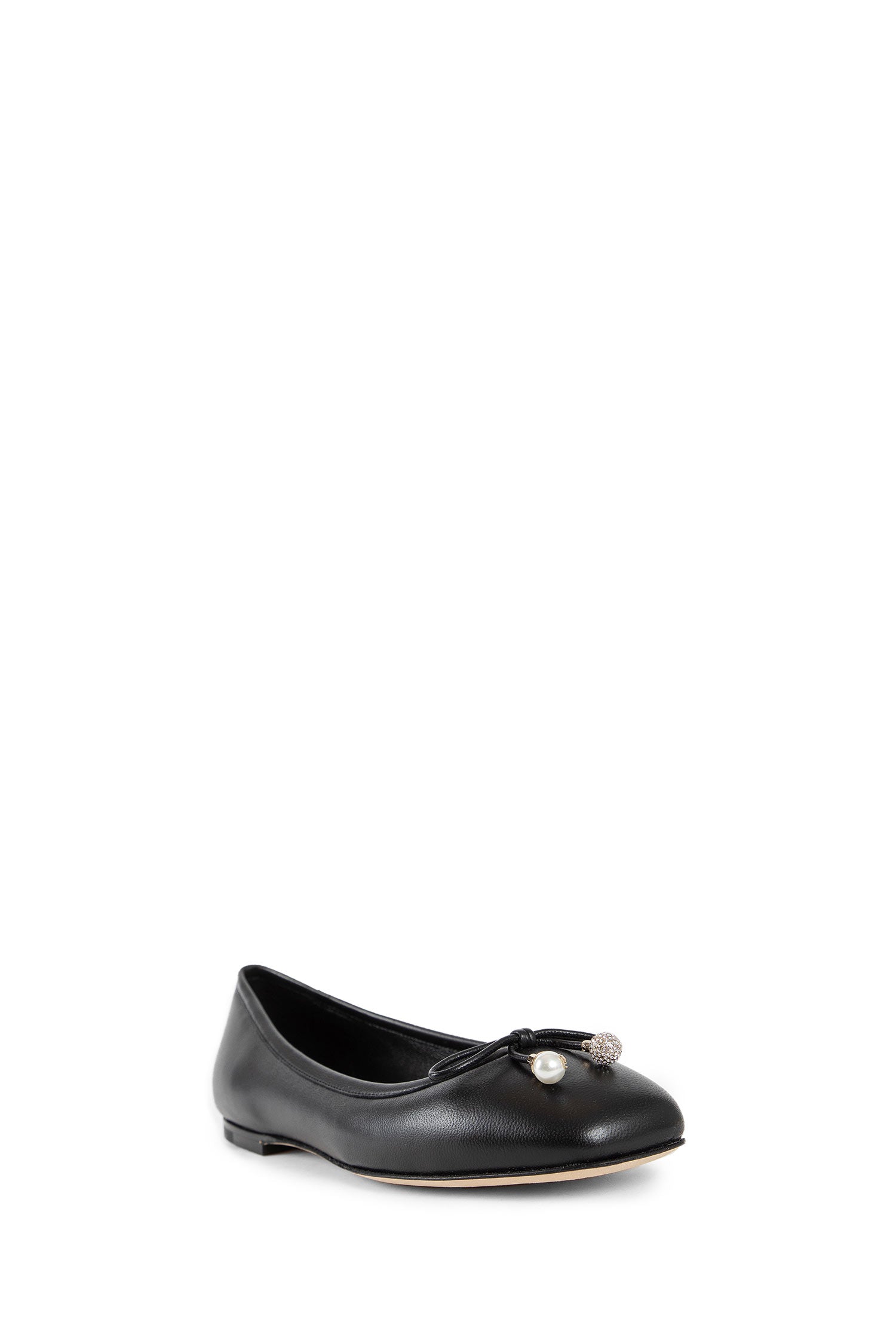 JIMMY CHOO WOMAN BLACK FLATS