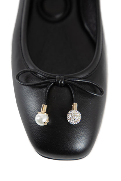 JIMMY CHOO WOMAN BLACK FLATS