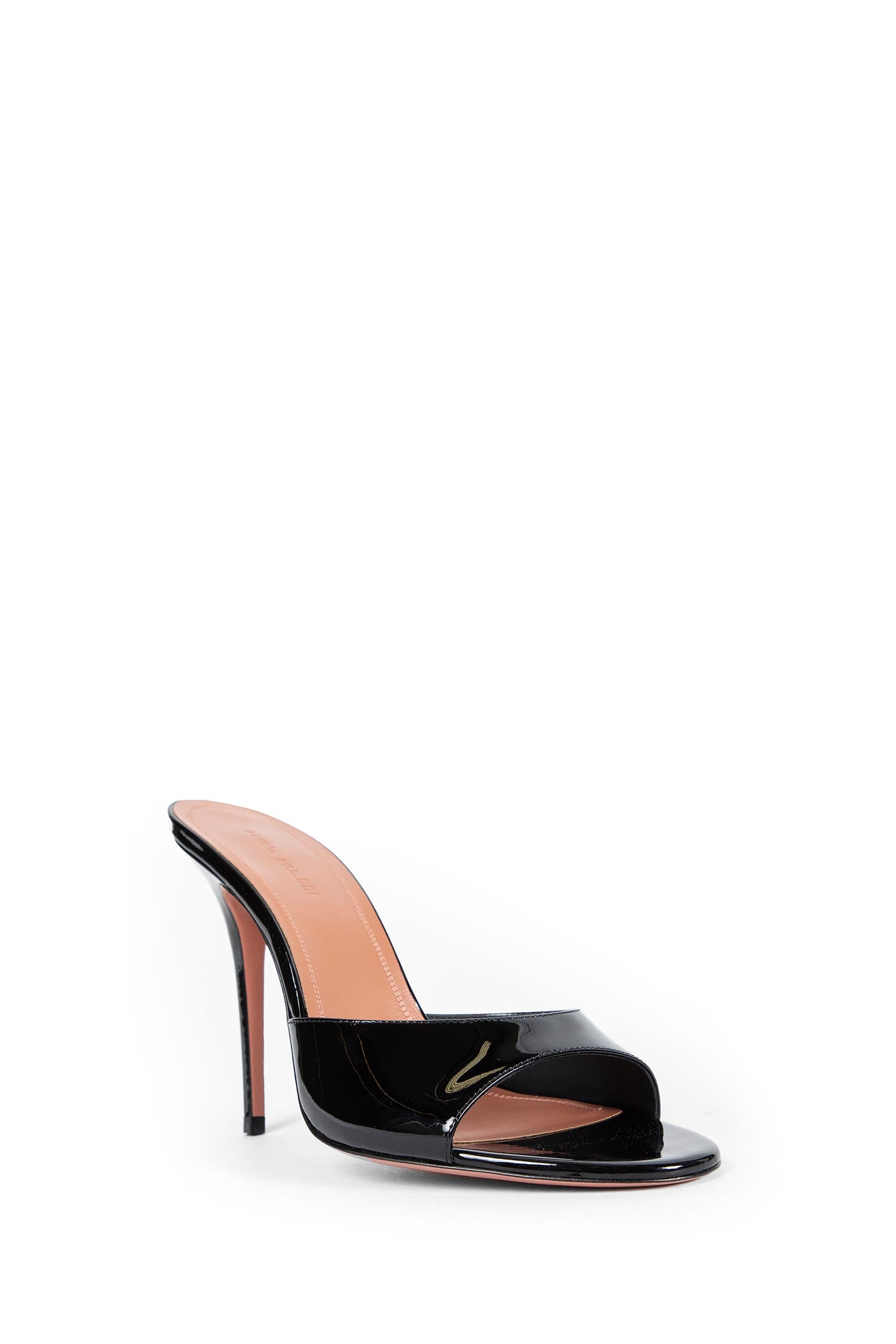 Elodie Patent Leather Slippers 105 MM