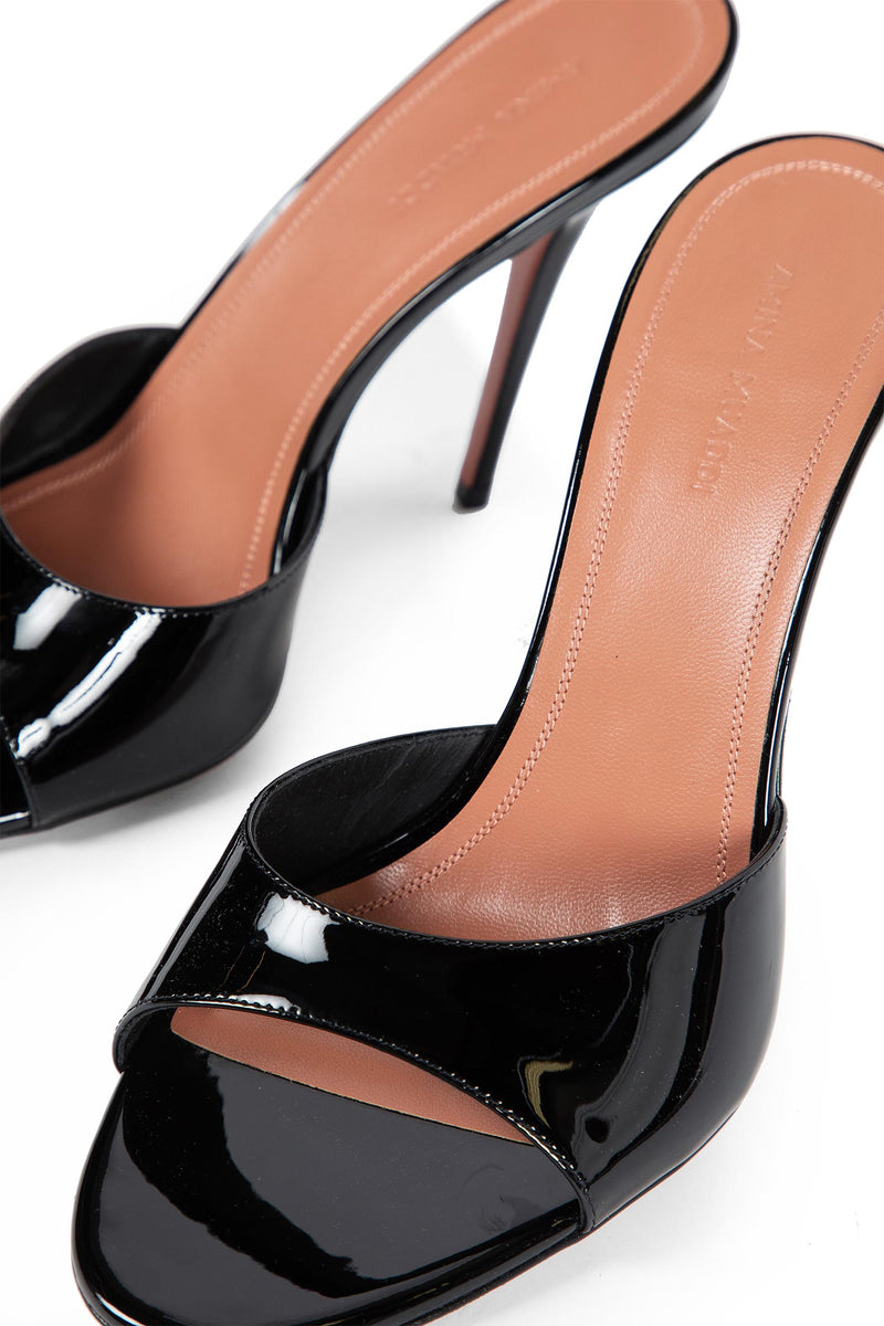 Elodie Patent Leather Slippers 105 MM