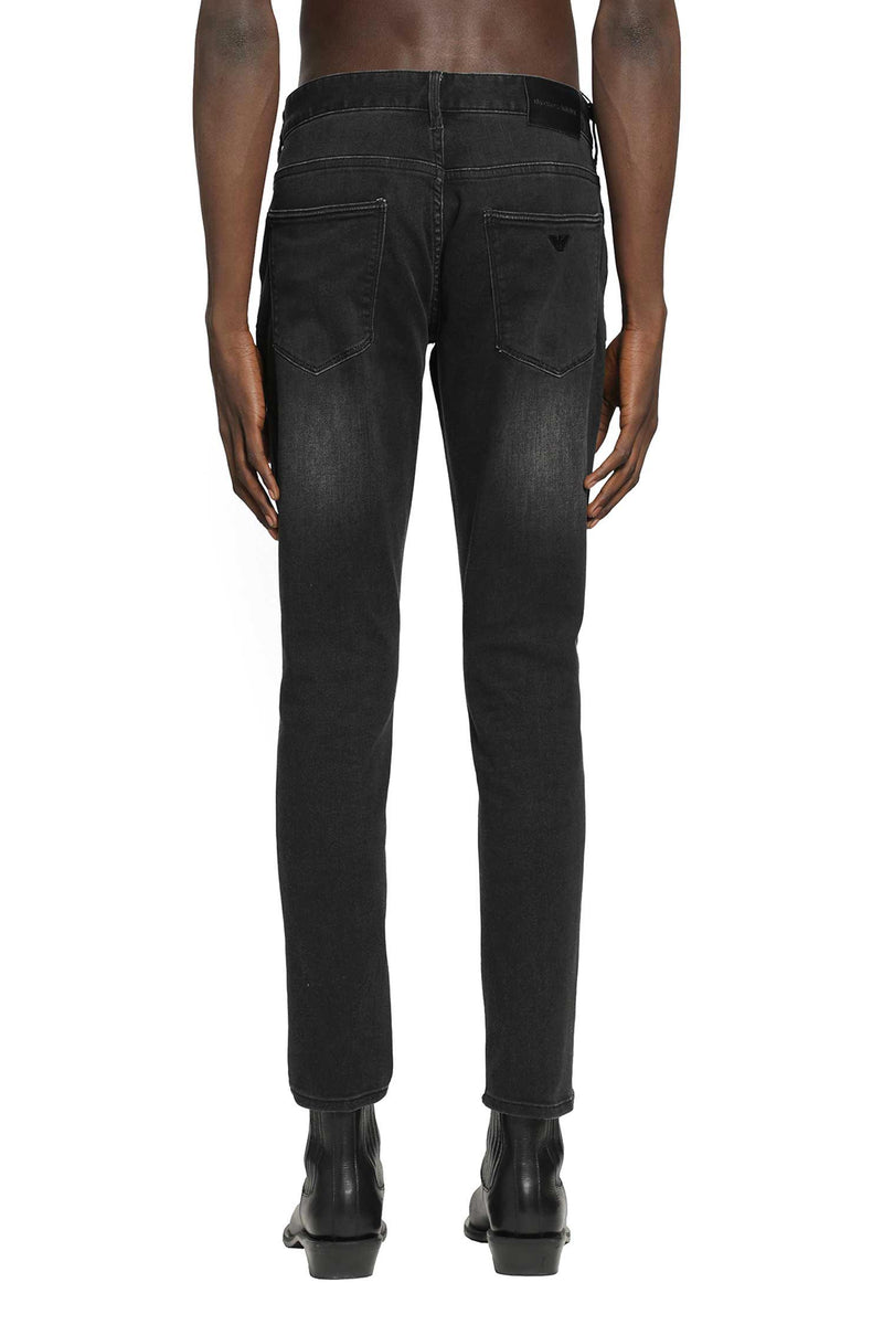 EMPORIO ARMANI 5 Pocket Straight-Leg Jeans man