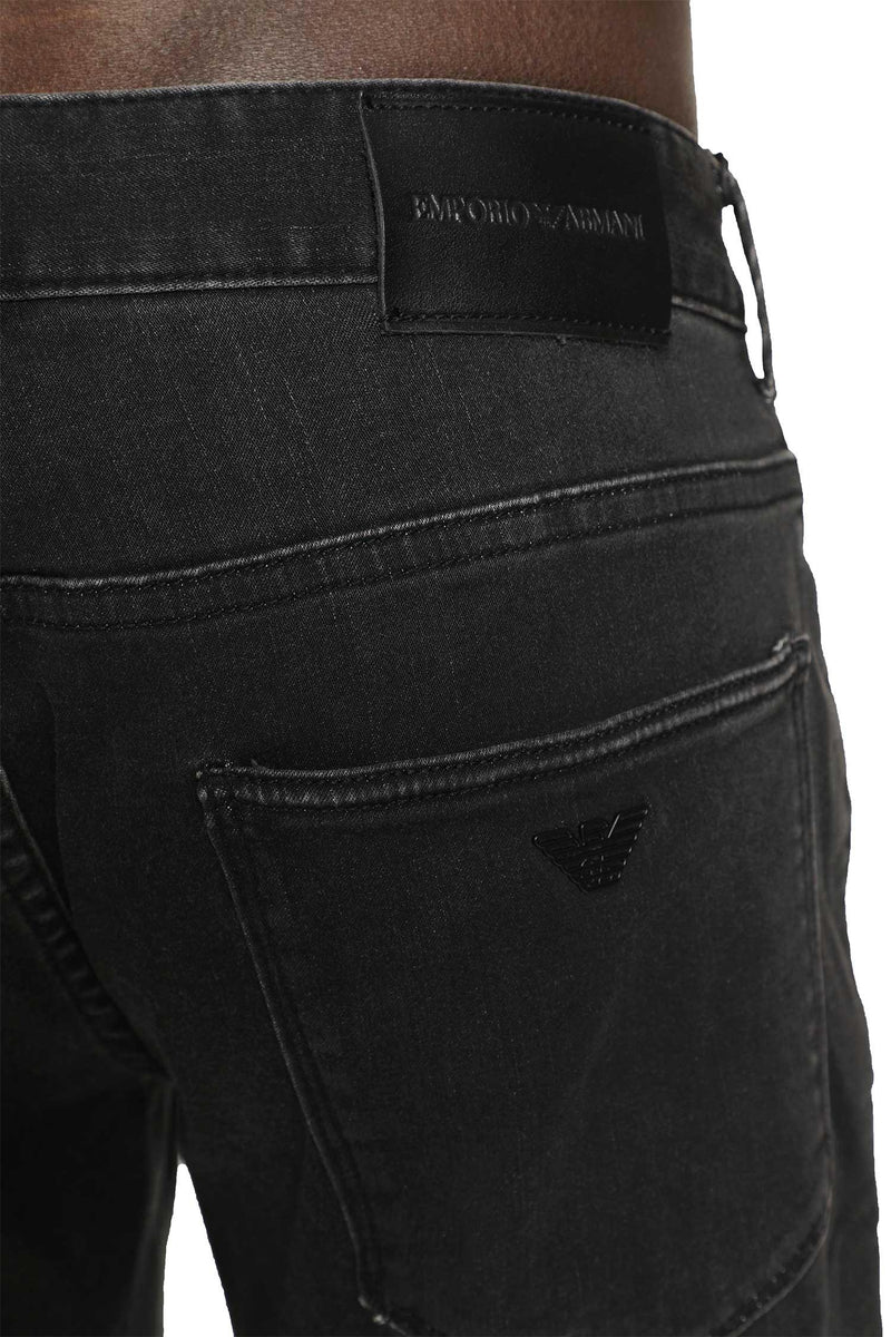 EMPORIO ARMANI 5 Pocket Straight-Leg Jeans man