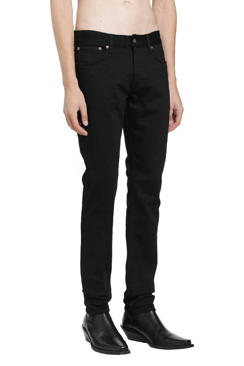 
              EMPORIO ARMANI Stretch Cotton Denim Slim Fit Jeans man
            