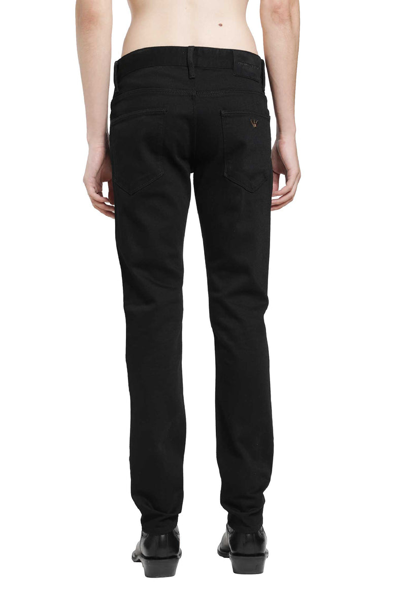 EMPORIO ARMANI Stretch Cotton Denim Slim Fit Jeans man