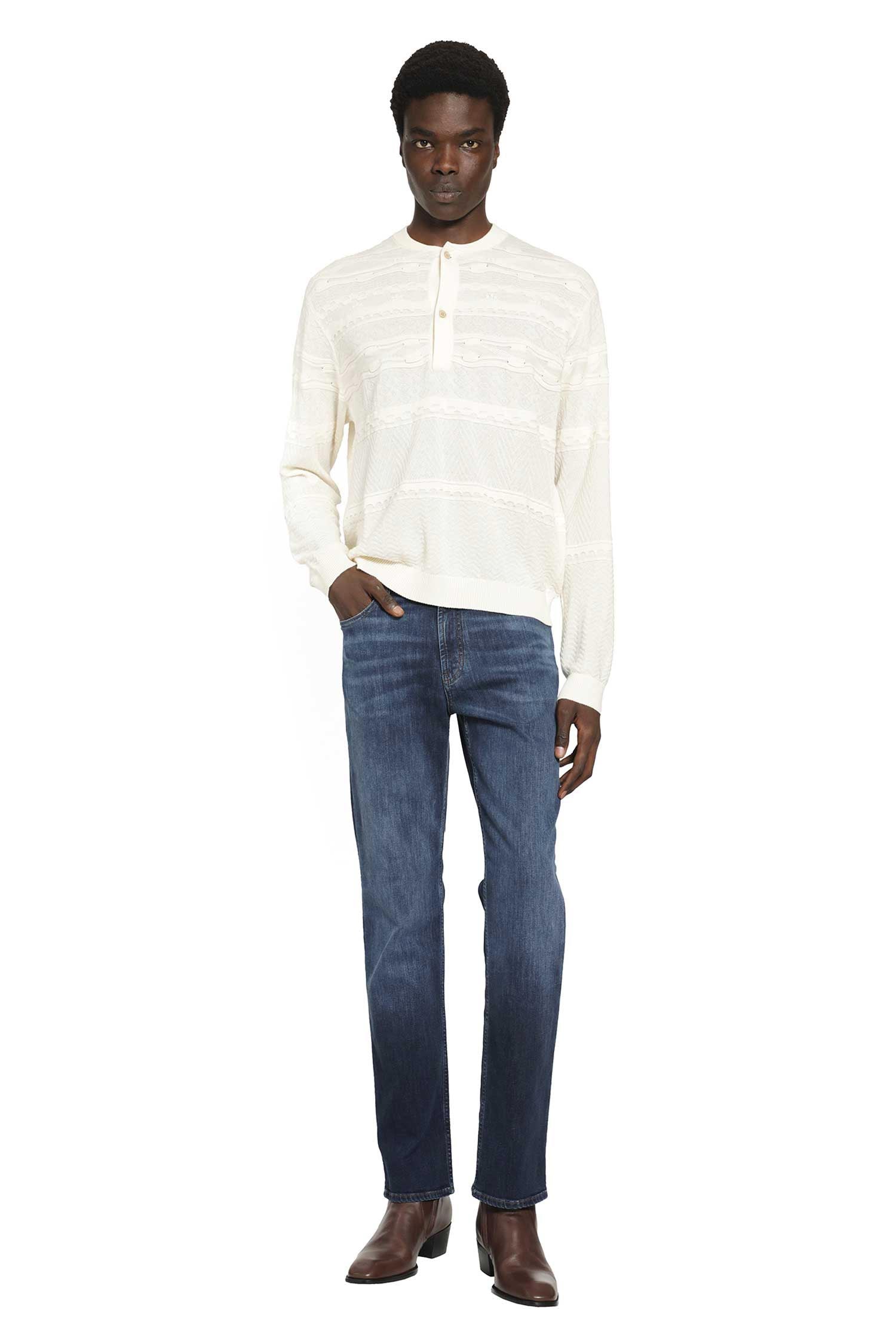 EMPORIO ARMANI J76 Straight-Leg Jeans man