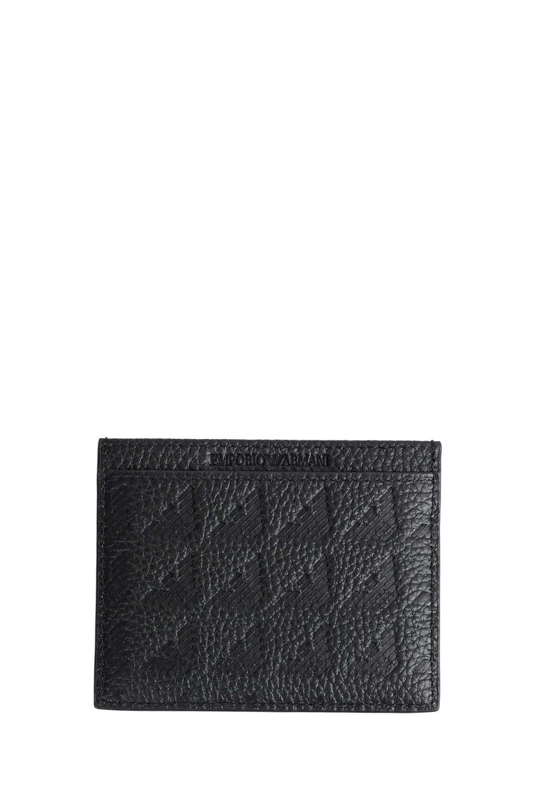 
              EMPORIO ARMANI Embossed Eagle Card Holder man
            