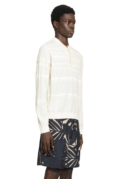 Textured Knitted Sweater