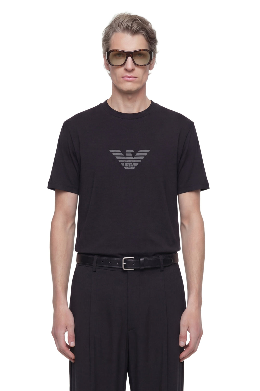 EMPORIO ARMANI Pima-Jersey Logo T-Shirt man