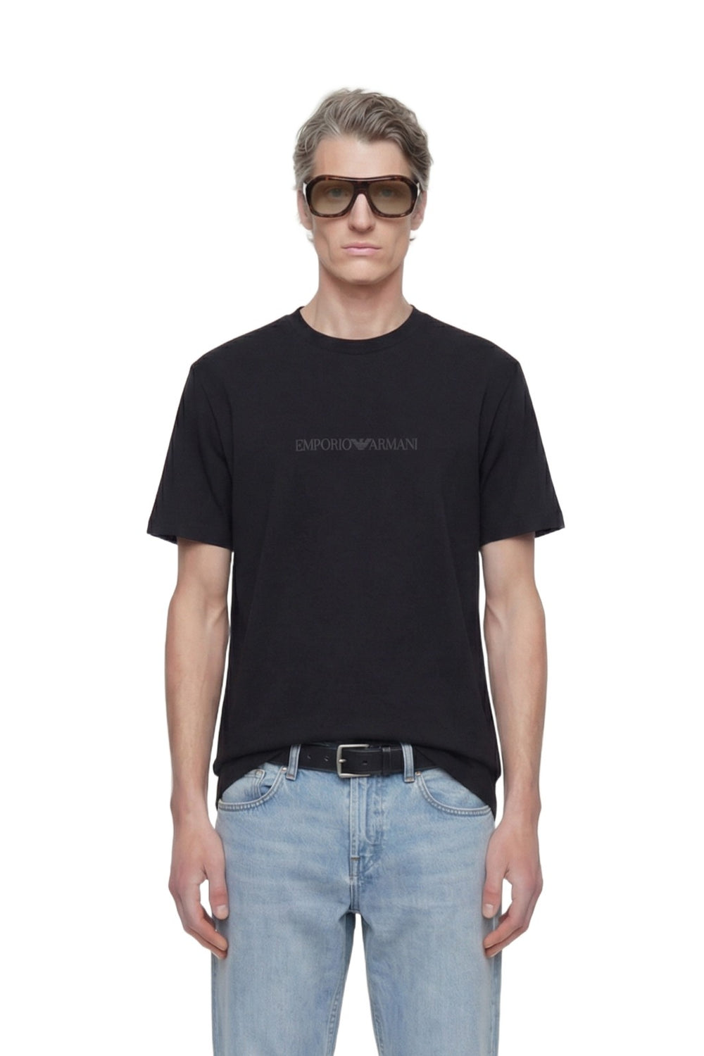 EMPORIO ARMANI Pima-Jersey Logo T-Shirt man