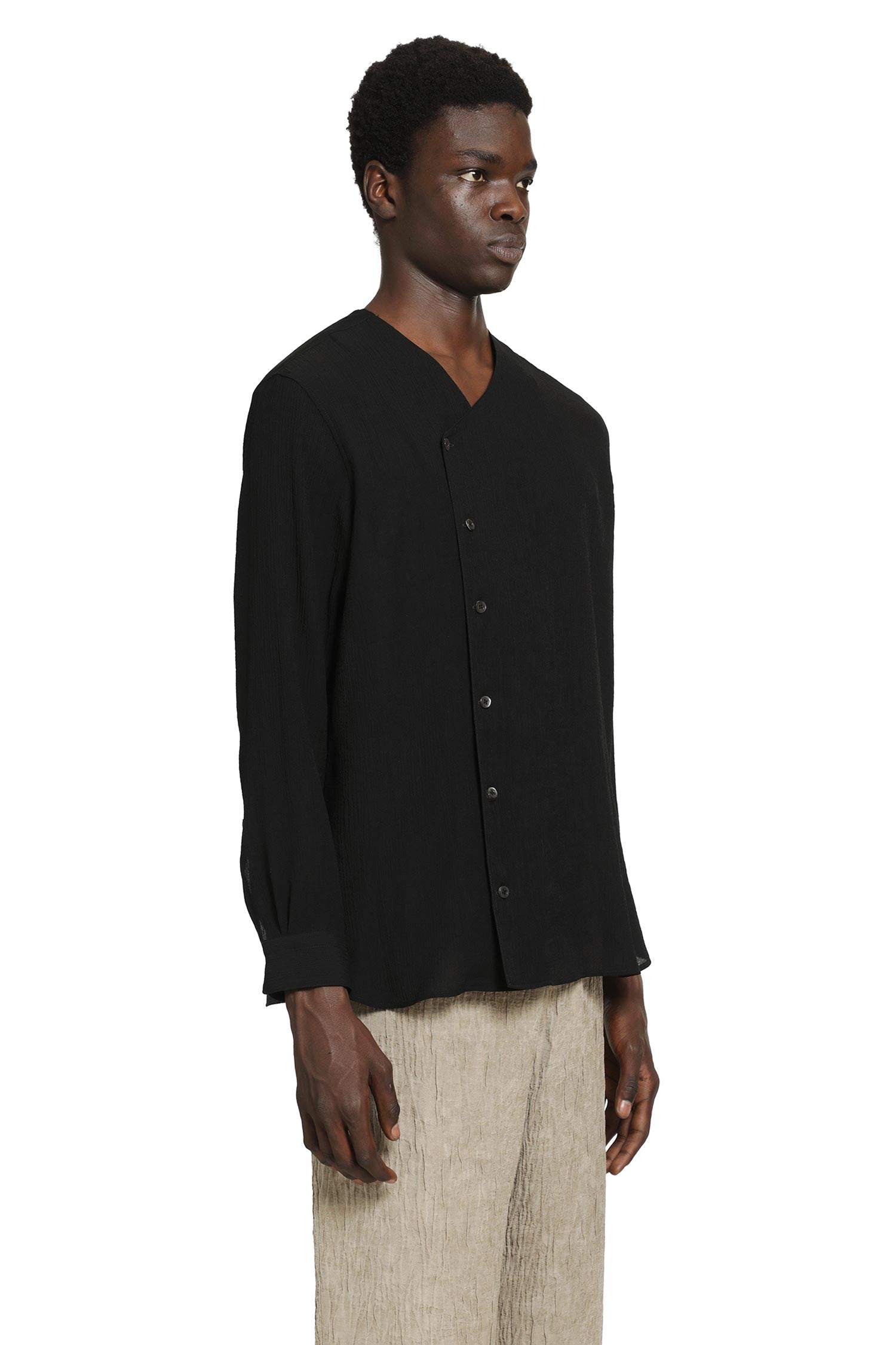 EMPORIO ARMANI Asymmetric Shirt man