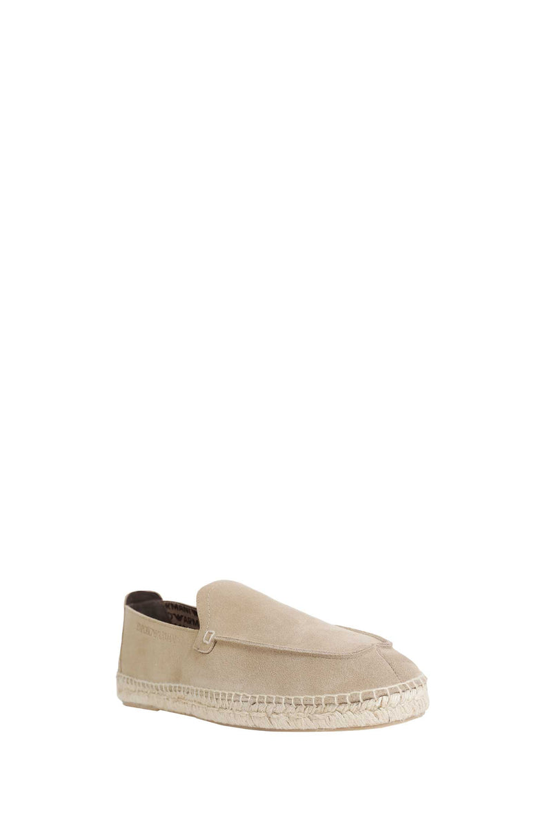 EMPORIO ARMANI Velour Suede Espadrilles man