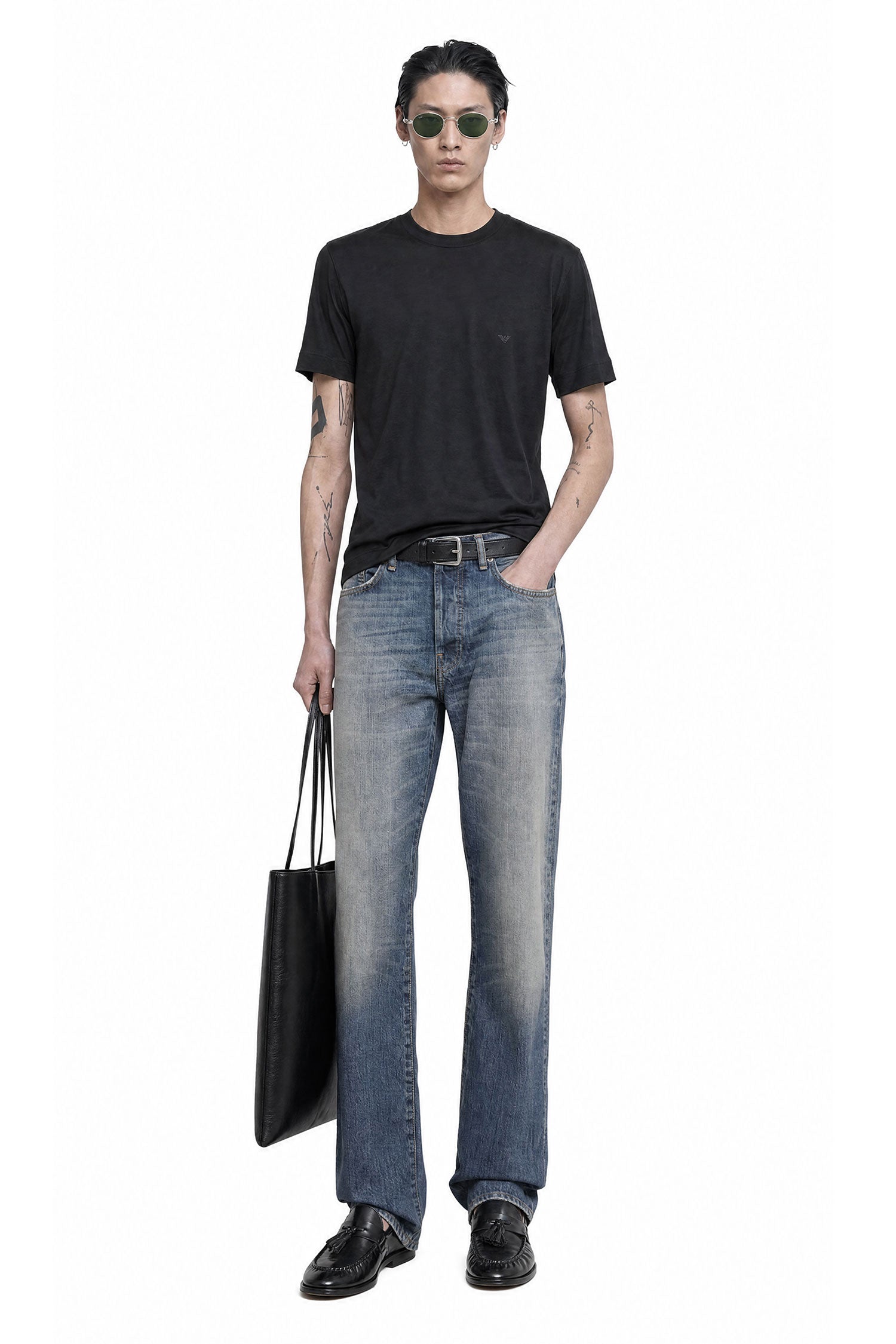 EMPORIO ARMANI Travel Essential Jersey T-Shirt man