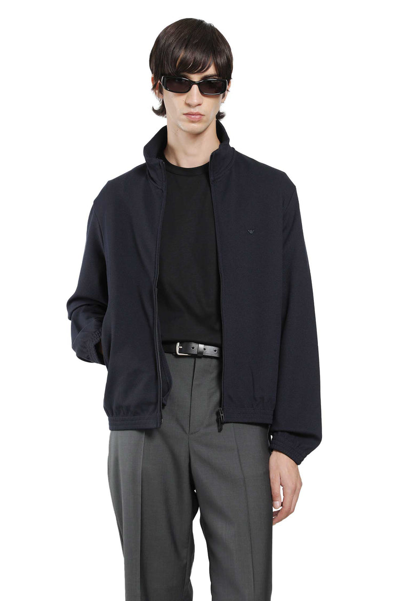 EMPORIO ARMANI Travel Essential Full-Zip Sweatshirt man