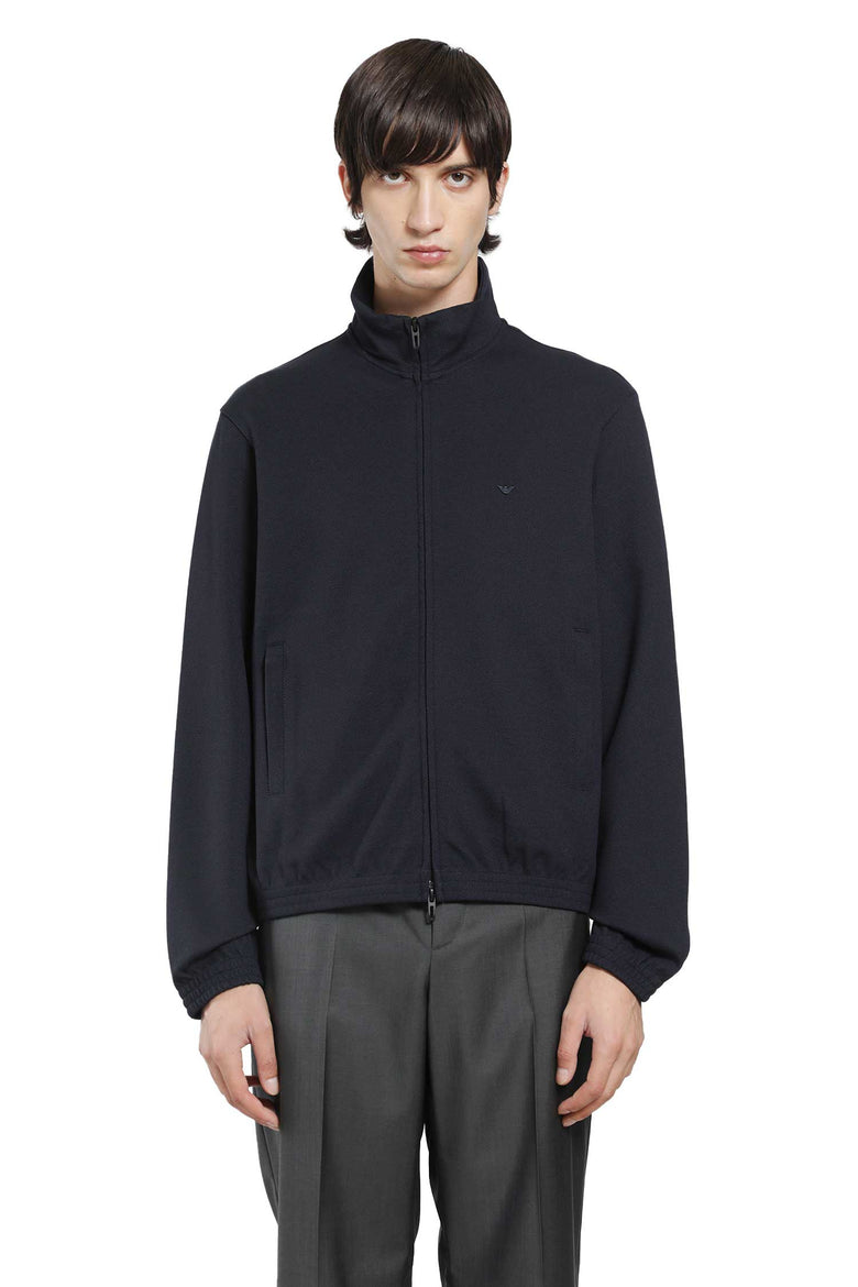 
              EMPORIO ARMANI Travel Essential Full-Zip Sweatshirt man
            